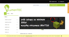 Desktop Screenshot of lumentec.pl